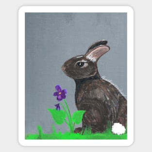 Eastern Cottontail Sticker